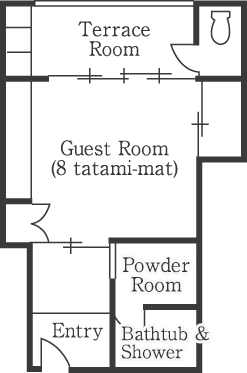 floor plan: Traditional Room